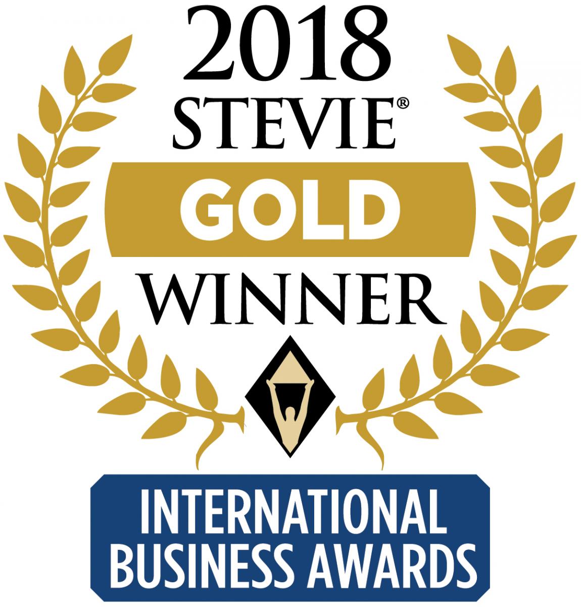 2018 Gold Stevie International Business Awards